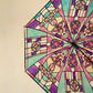 🔥Hot Sale 💦 -Vintage Stained Glass Automatic Umbrella