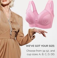 🔥Last Day Buy 1 Get 1 free🔥-Front button Breathable skin-friendly cotton bra