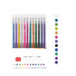 🎁 Glitter Gel Pen Set – Smooth Writing, 10 Colors & Quick-Dry Ink 🎨