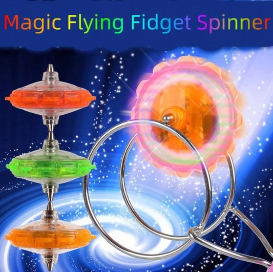 🔥HOT SALE🔥Creative LED Light Luminous Fidget Spinner Magnetic Gyro