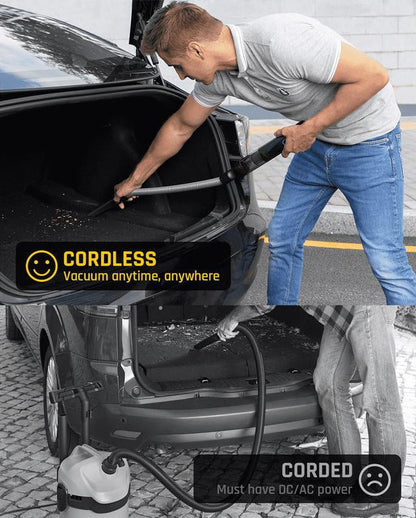 💥LAST DAY SALE 50% OFF💥Slim V8 Mate Cordless Car Vacuum High Power 13000Pa/30AW