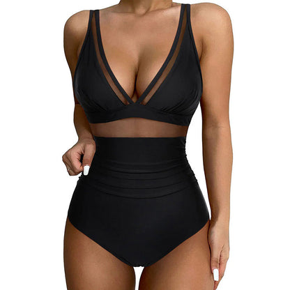 🏖️ Pre-Summer Sale 50% OFF🏝️Mesh Tummy Control Swimsuit🏝️3