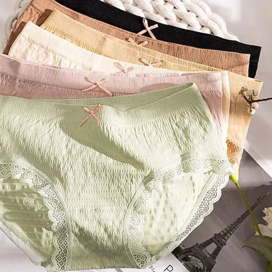 🔥Cotton Antibacterial Panties（The more you buy, the more you get!）
