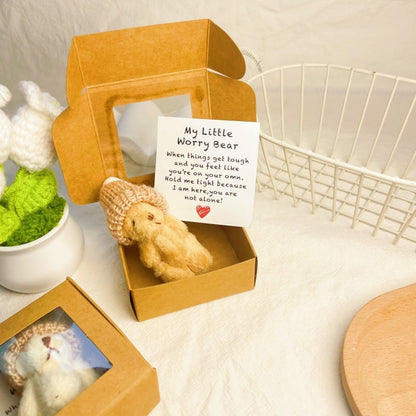 🐻LAST DAY Buy 2 Get 1 Free🎁Handmade Mini Plush Teddy Bear in Box