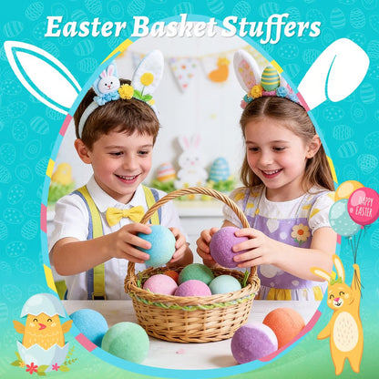 🔥LAST DAY 49% OFF - 🛁 Natural Bath Bombs for Kids with Mega Bubbles & Surprise Inside 🥚✨