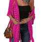 🥳2026 HOT SALE🥳💞50K+ SOLD!🌸☀️ 50% OFF – Just £16.99! Oversized Knit Cardigan – Lightweight crochet tassel kimono for spring & summer. Breathable viscose‑nylon blend – no itch, no cling – layer over anything! 🧶✨