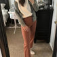 💥2025 HOT SALE💕Stretch Twill Cropped Wide Leg Pants