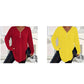 🍂 LAST DAY PROMOTION - 50%OFF💜Women's Buttoned V-Neck Long Sleeve Top