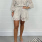 💕Limited Sale 50% OFF💕Casual Short V-Neck Lace Suit