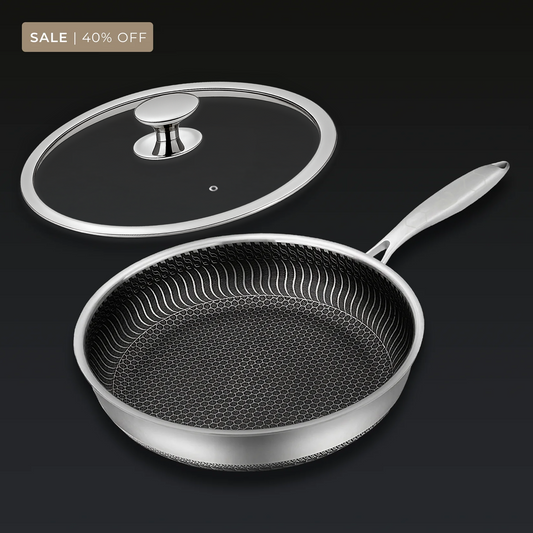 ✨2025 Hot Sale⌛🍳 Premium Non-Stick Pan with Lid