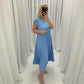 🌸Limited Sale 50% OFF🌸Sleeveless pleated simple solid colour dress🔥
