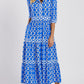 🎉Spring Specials Sale 50% OFF🌸Women’s Geometric Print V-Neck Maxi Dress