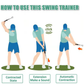 🔥Hot Sale🔥Telescopic club, Retractable Golf Swing Training Aid