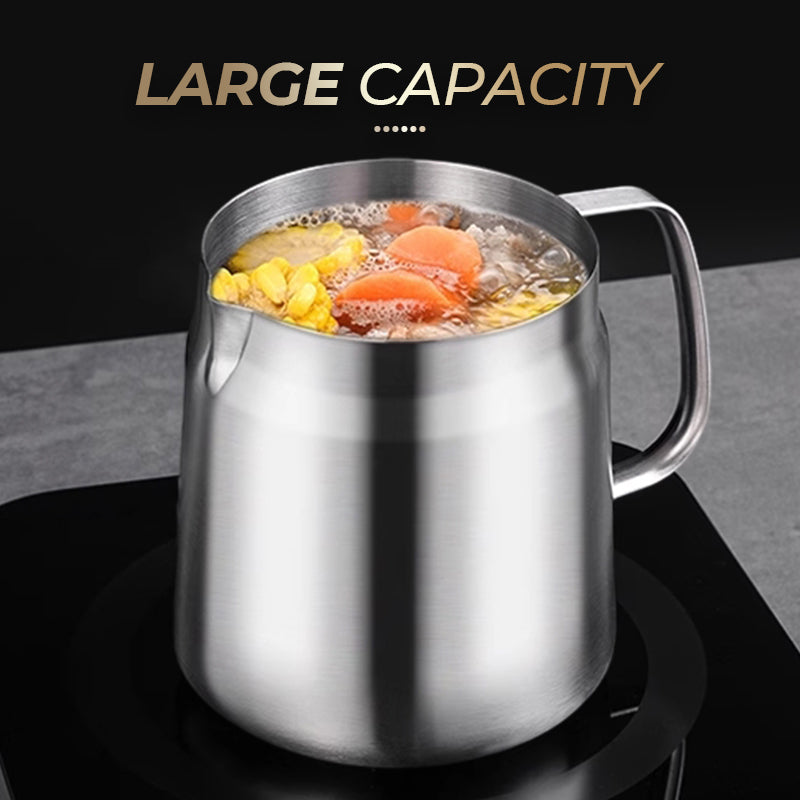 🎅 Winter Frenzy - Half Price 🎊 Large Capacity 304 Stainless Steel Multi-Purpose Oil Filter Container.