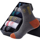 5 Pairs Men's Sweat-absorbing and Breathable Deodorant Socks