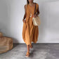 🎁2025 new styles 💫Cotton and Linen Sleeveless Casual Dress with Pocket