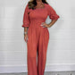 🔥2025 NEW SALES - 50% OFF🔥Women's Elastic Waist Summer Jumpsuit