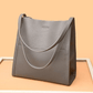💥Solid color leather shoulder bag