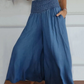 💥60% korting voor beperkte tijd💥Dames Trendy Hoge Taille Wijde Been Jeans met Zakken