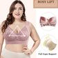 [Special Gift]  👙Comfort Extra Elastic Crossed Wireless Support Lace Bra for Plus Size