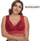 [Special Gift]  👙Comfort Extra Elastic Crossed Wireless Support Lace Bra for Plus Size