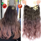 🎅Early Xmas Sales - 50% OFF🎄Gradient Color Curly Wig Piece