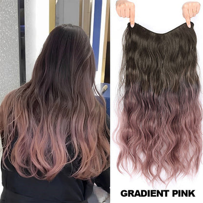 🎅Early Xmas Sales - 50% OFF🎄Gradient Color Curly Wig Piece