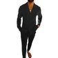 💖LAST DAY SALE 50% OFF💖Men's Minimalist Two-Piece Cotton Canvas Leisure Set