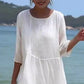 Women's Casual Cotton Linen Long Dress