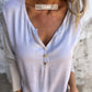 🔥Limited Time 46% OFF🔥Women’s Trendy Solid Color V Neck Long Sleeve Top