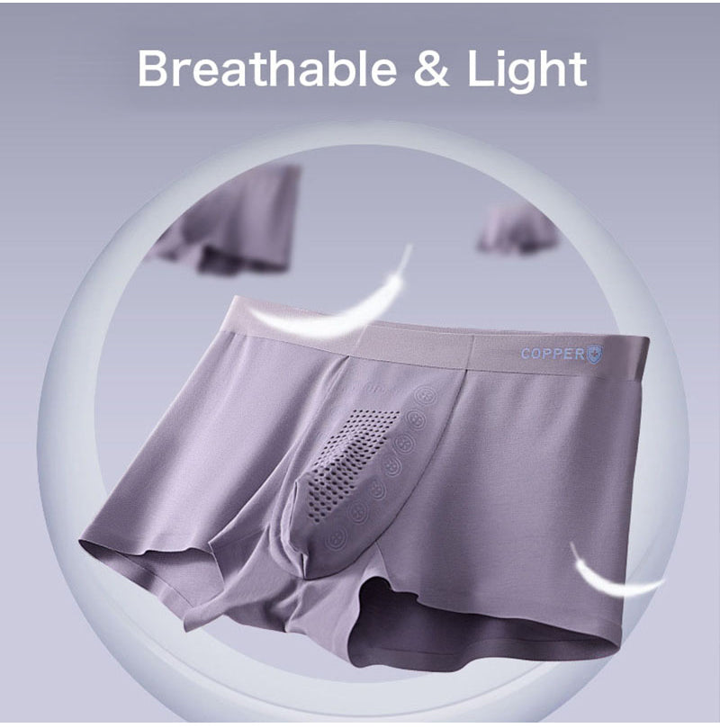 💕Men' s Modal Negative Ion Bacteria Resistant Underpants