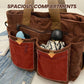 Vintage Solid Color Shoulder Bag