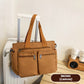 Vintage Solid Color Shoulder Bag