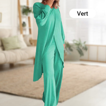 Ultra soft and comfortable women's top and pants set