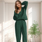 Long Sleeve Half Zip Sweatsuits Set💕