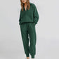 Long Sleeve Half Zip Sweatsuits Set💕