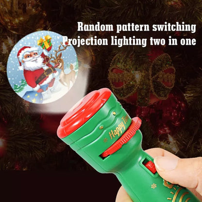 👍👍Slide Projector Torch Projection Light🥰