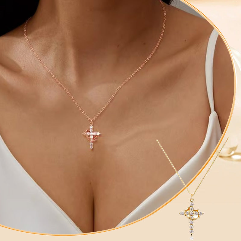 ✨The Forever Cross & Crown Necklace👑