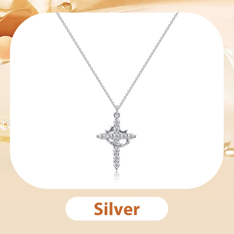 ✨The Forever Cross & Crown Necklace👑