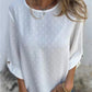 🎊2026 Hot Sale 50% Off🎊Women's Casual Round Neck Jacquard Top