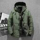 Free shipping ✈️Men’s White Duck Down Parka Winter Warm Jacket