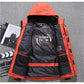 Free shipping ✈️Men’s White Duck Down Parka Winter Warm Jacket