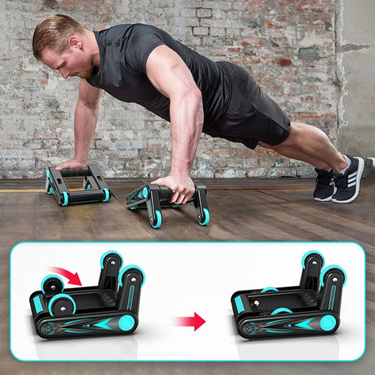 Multi -functional foldable abdominal fitness coach