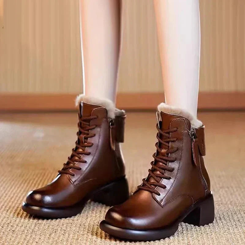 🎁2026 New Arrivals 50% OFF 🥾Great Gift-retro British Style Boots💕
