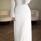 49%OFF🔥Long Sleeve Split Loose Casual Dress