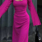 49%OFF🔥Long Sleeve Split Loose Casual Dress