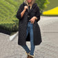 Now enjoy 68% discount🔥 Women's Cozy Quilted Sherpa Coat with Hood