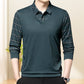 Winter Promotion ⏰Men's Fake Two Piece Lapel Long-Sleeve Tops