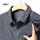 Winter Promotion ⏰Men's Fake Two Piece Lapel Long-Sleeve Tops
