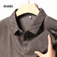 Winter Promotion ⏰Men's Fake Two Piece Lapel Long-Sleeve Tops